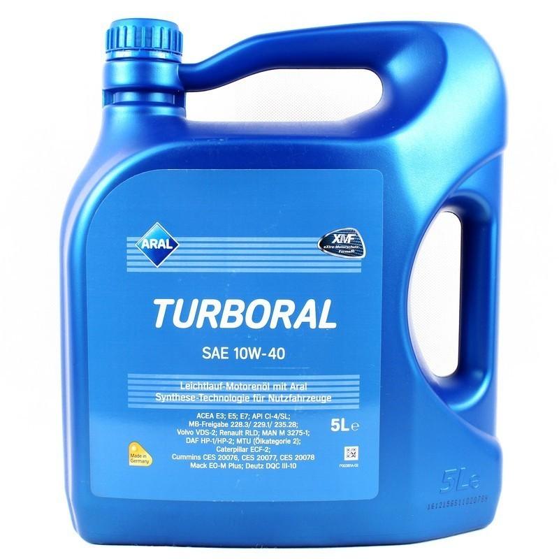 Ulei motor Aral Turboral 10W40 5L