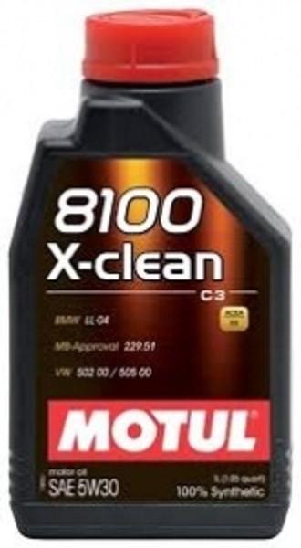 Ulei motor Motul 8100 X-Clean 5W30 1L