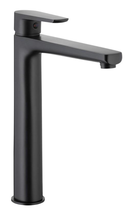 Baterie pentru lavoar Armatura Narva Negru (104750)