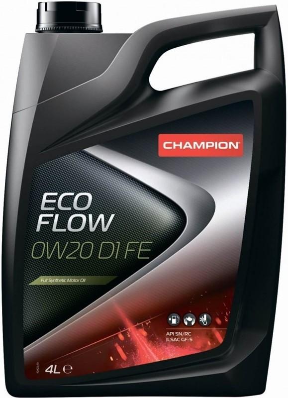 Ulei motor Champion Eco Flow 0W20 FE 4l