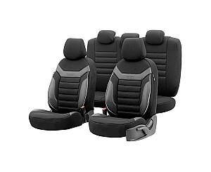 Husa pentru scaun auto Otom IND202 2+1 negru