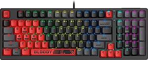 Tastatura gaming Bloody S98 Sports Black/Red