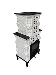 Soba semineu Gospodarul Profesionist teracota 5 randuri decoruri panseluta pictate manual (2023079)