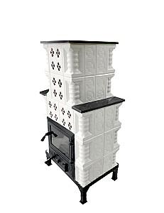 Soba semineu Gospodarul Profesionist teracota 5 randuri decoruri panseluta pictate manual (2023079)