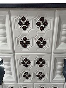 Soba semineu Gospodarul Profesionist teracota 5 randuri decoruri panseluta pictate manual (2023079)