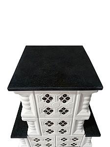 Soba semineu Gospodarul Profesionist teracota 5 randuri decoruri panseluta pictate manual (2023079)