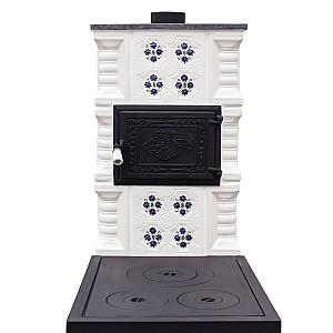 Soba mobila Gospodarul Profesionist teracota 5 randuri panseluta alba plita mijlocie (2023078)