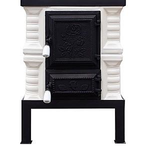 Soba mobila Gospodarul Profesionist teracota 5 randuri panseluta alba plita mijlocie (2023078)