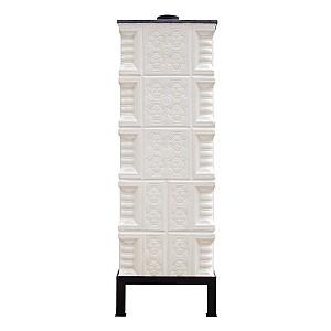 Soba mobila Gospodarul Profesionist teracota 5 randuri panseluta alba plita mijlocie (2023078)