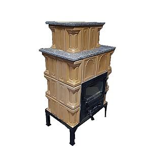 Soba semineu Gospodarul Profesionist teracotă caramel 4 rânduri serie mică (2023047)