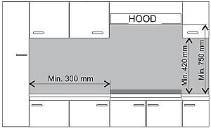 Plita pe gaz incorporabila Hansa BHKS611700