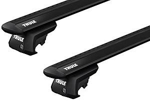 Bare transversale THULE Wing Bar+Evo Raised Rail 7104 black