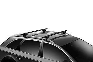 Bare transversale THULE Wing Bar+Evo Raised Rail 7104 black
