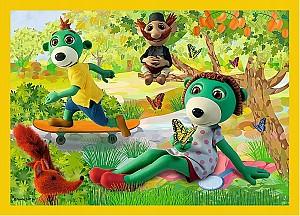 Puzzle Trefl 4in1 Rodzina Treflików (34358)