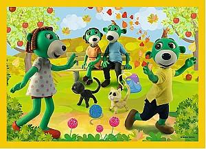 Puzzle Trefl 4in1 Rodzina Treflików (34358)