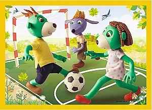 Puzzle Trefl 4in1 Rodzina Treflików (34358)