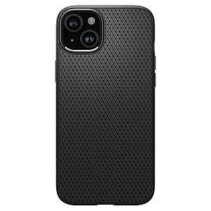 Husa pentru telefon Spigen iPhone 15 Plus Liquid Air Matte Black
