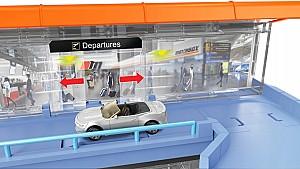  Hot Wheels Aventura în aeroport HCN34