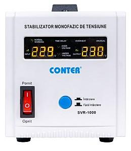 Stabilizator de tensiune Conter SVR 1000 AVR (Black/White)