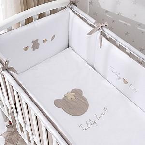 Lenjerie de pat Perina Teddy Love (TL6-01.12) Nisip