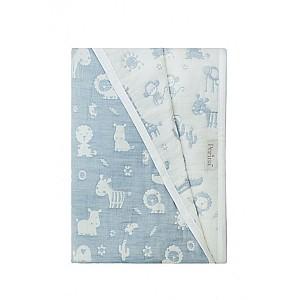 Cuvertura Perina Animăluțe (PL-01.2) Albastru