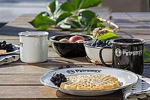  Petromax Enamel Plates white 2 pieces