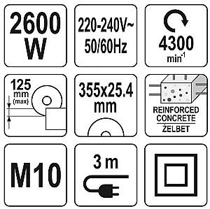 Fierastrau circular Yato YT-82158