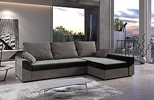 Canapea coltar Space Meble Denver L Sawana 05/Sawana 21 (Gray/Dark Gray)