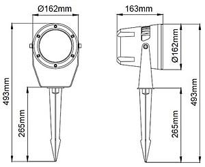 Iluminat fatada Rightlight Lm4250 36 W (LBLOFL436SK)