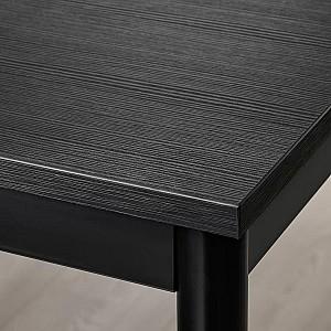 Set de masa si scaune IKEA Sandsberg/Stig 2 scaune de bar 67x67 Negru/Negru