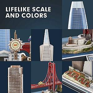 3D Puzzle CubicFun San Francisco L524h