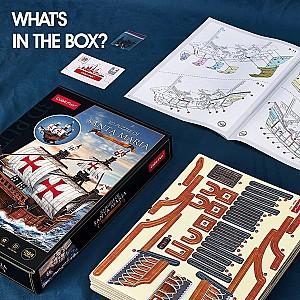 3D Puzzle CubicFun Santa Maria T4038h