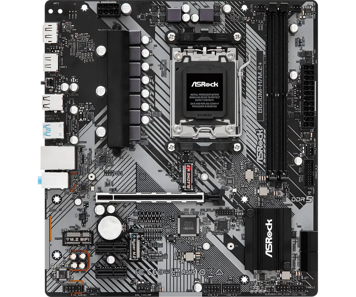 Placa de baza ASRock B650M-H/M.2+