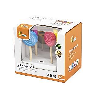 Set de jucarii VIGA Lollipop 6pcs (44529)