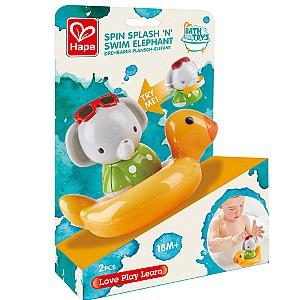 Jucărie pentru apă și baie Hape Swimming elephant