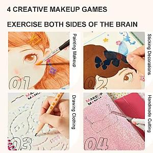 Jucarie interactiva Mideer Set pentru micul make-up artist „Balul prințesei”