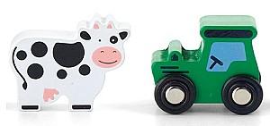 Set de jucarii VIGA Train Set Accessory - Farm (50812)