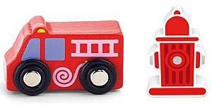 Set de jucarii VIGA Train Set Accessory - Fire Station (50815)