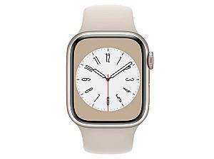 Ceas inteligent Apple Watch Series 8 41 mm Starlight MNP63GK