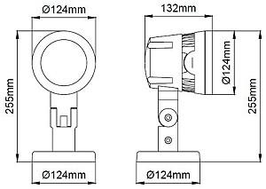 Iluminat fatada Rightlight 22 W (LBLOFL422FL)