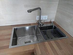 Chiuveta de bucatarie PLATINUM HDB 3.0/1.0mm 78x43/230