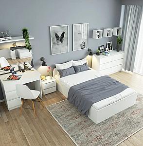 Masa de machiaj Akord T-6/SL 900x600 Right (White)