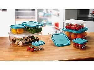 Set de recipiente alimentare Bormioli Rocco Frigoverre 1.1 L