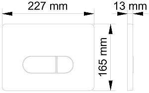 Buton de scurgere Visam Siena Gold Glossy (228-005)