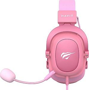 Casti gaming Havit H2002D Pink