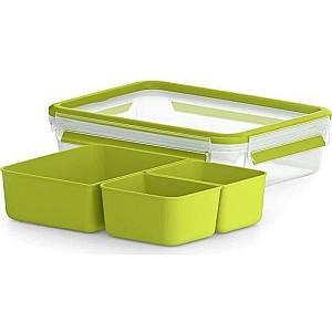 Set de recipiente alimentare TEFAL MasterSeal Clip&Go 1.2l K3100412