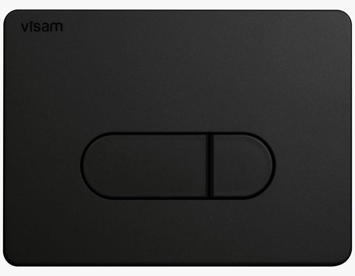 Buton de scurgere Visam Siena Black Matt (228-017)