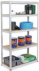 Etajera SDGroup max.100 180x90x35 cm (Galvanized Inox)