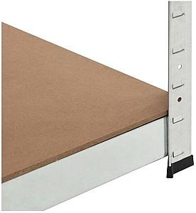 Etajera SDGroup max.100 180x90x35 cm (Galvanized Inox)