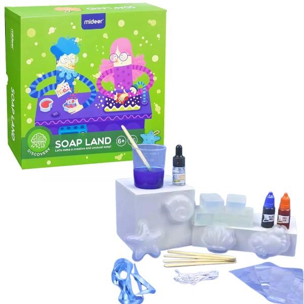 Set de cercetare pentru copii Mideer Soap Land MD0130